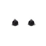 Bones Mini Earrings Black Onyx monquer tallinn