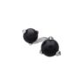 Bones Double Ring Black Onyx monquer ehted
